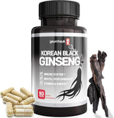 Korean Black Ginseng 1000mg (per serving) 90 Capsules